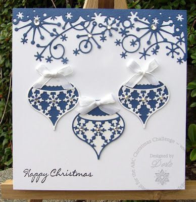 Emma Ornament / Suaje de esfera de Navidad Descontinuado Memory Box