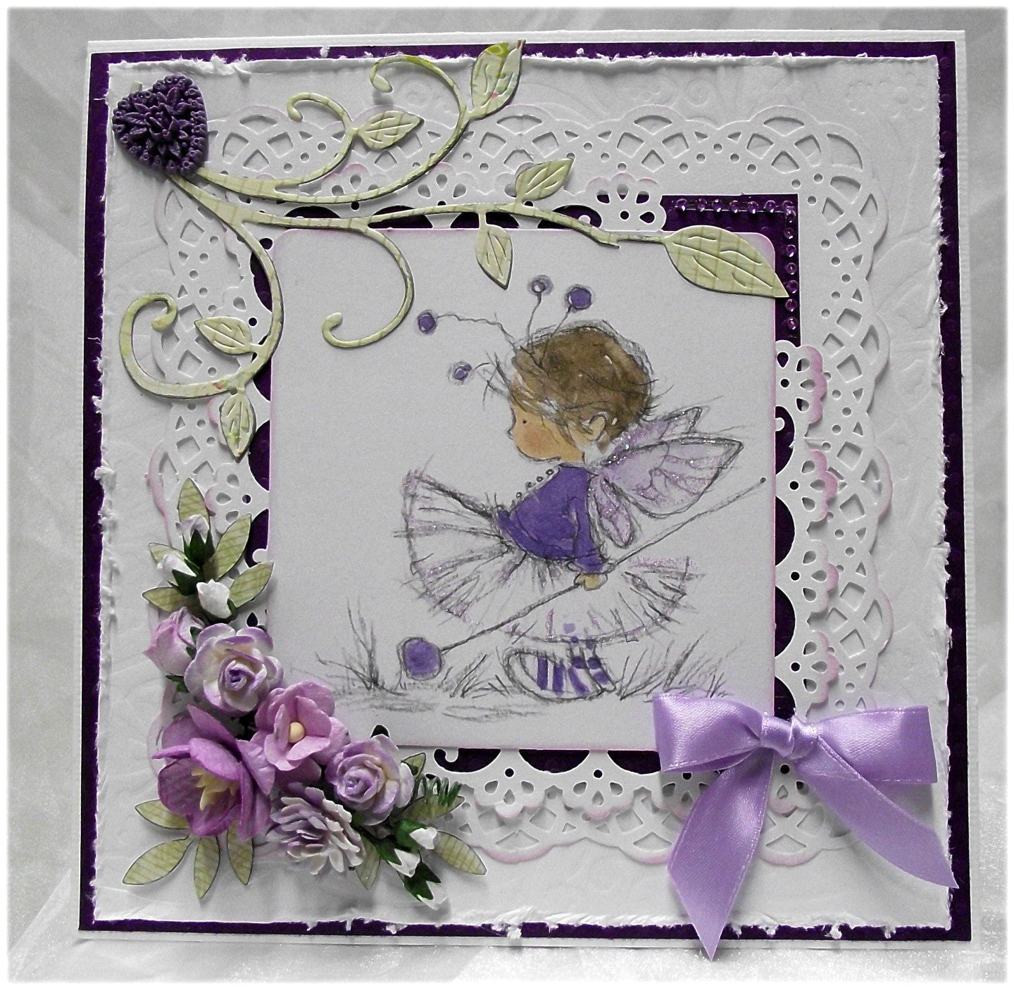 Punch Around Swirling Lace  / Perforadora de Orilla y Esquina Encajes con Torbellinos Descontinuado Martha Stewart