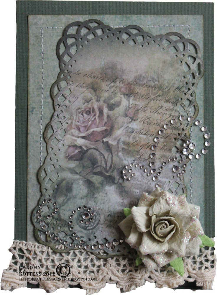 Punch Around Swirling Lace  / Perforadora de Orilla y Esquina Encajes con Torbellinos Descontinuado Martha Stewart