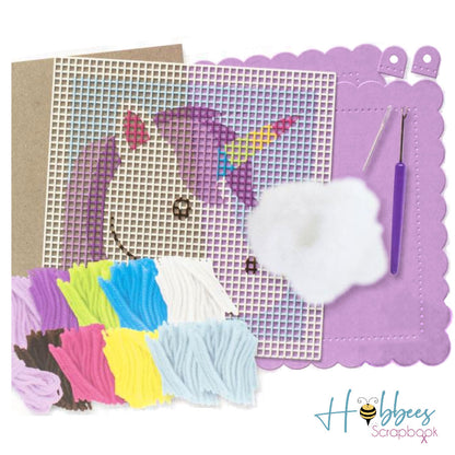Sew Cute! Hook Kit Unicorn / Kit de Unicornio Descontinuado Colorbok