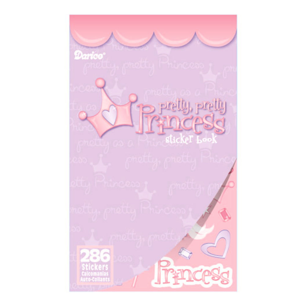 Sticker Book Pretty Princess  / 286 Estampas de Princesa
