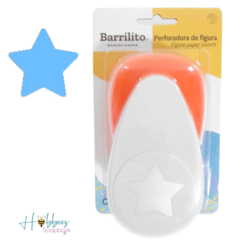 Perforadora de Estrella de 2.54 cm Descontinuado Barrilito