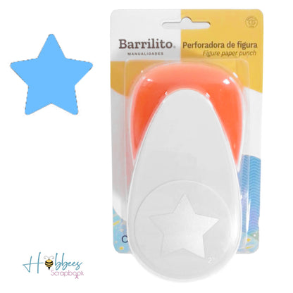 Perforadora de Estrella de 2.54 cm Descontinuado Barrilito