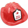 Fire Chief Hats / Paquete de 12 Sombreros de Bombero para Niños