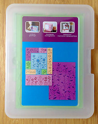 Bloom and Grow All-In-One / Folder de Grabado Reposicionable Descontinuado Cuttlebug