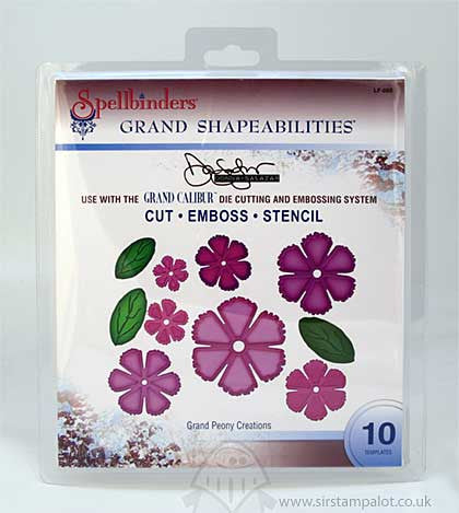 Grand Peony Creations/ Flores Grandes Descontinuado Spellbinders