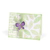 Flower Butterflies Dies &amp; Stamp / Set de Suajes y Sellos Flores y Mariposas