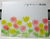 Embossing Spring Tulips / Folder de Grabado Tulipanes