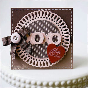 Suaje de Cortre de Circulo Floral / Nesting Floral Doilies Descontinuado LifeStyle Crafts