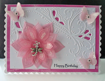 Suaje de Corte de Flor Anemonas  / Anemone Flower Topper Descontinuado Spellbinders