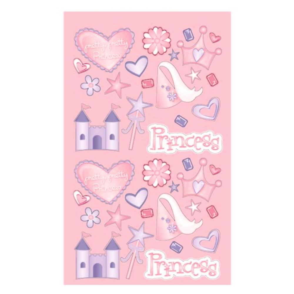 Sticker Book Pretty Princess  / 286 Estampas de Princesa