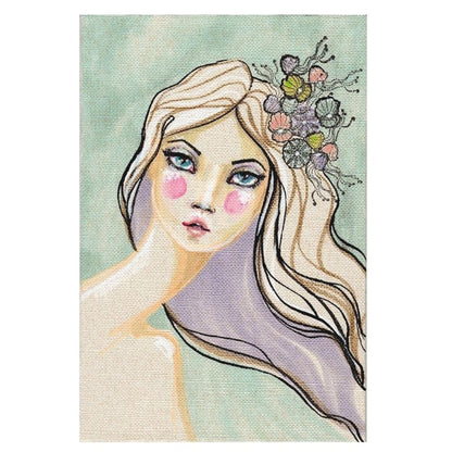 Glances Stamp Tin Set / Sellos Lata Miradas Descontinuado Jane Davenport
