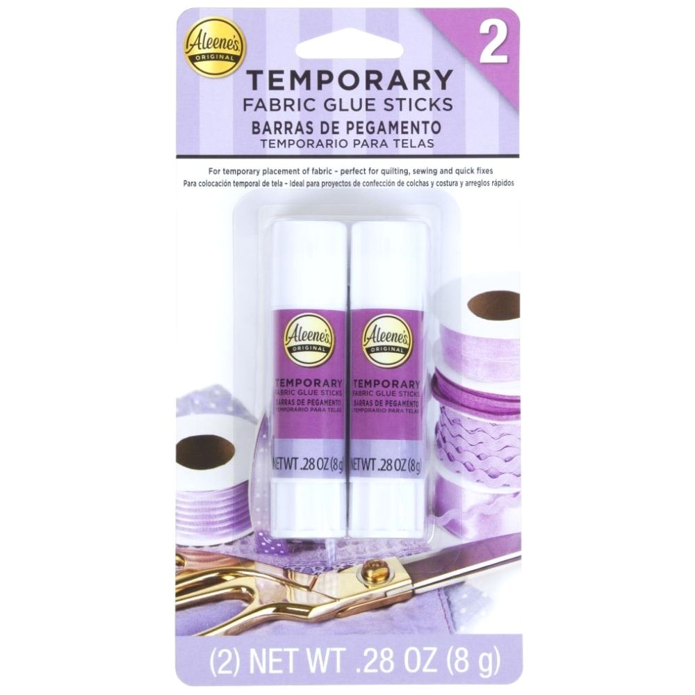 Temporary Fabric Glue Sticks / Pegamento Temporal para Telas