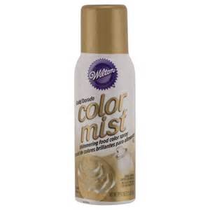 Color Mist Food Color Spray Gold / Aerosol para Alimentos Dorado