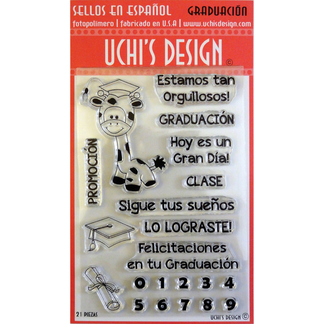 Sellos de Polímero Graduacion Descontinuado Uchis Desing