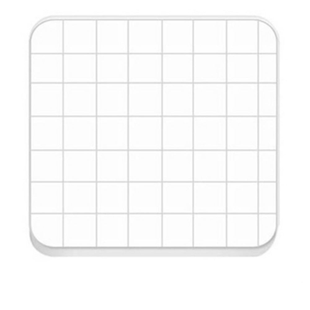 Bloque Acrílico para Sellos de 10 x 10 cm Herramientas Hobbees