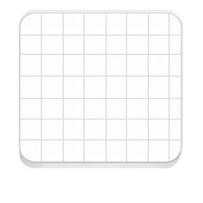 Bloque Acrílico para Sellos de 10 x 10 cm Herramientas Hobbees