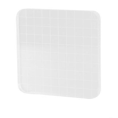 Bloque Acrílico para Sellos de 10 x 10 cm Herramientas Hobbees