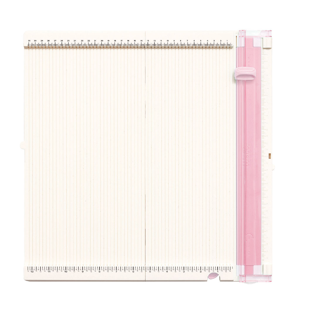 Pink Trim &amp; Score Board / Tabla de Corte y Dobleces Rosa Cortadoras / Guillotinas We R Memory Keepers