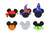 Disney Mickey &amp; Minnie Halloween Hats / Mickey Halloween