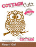 Suaje de Corte de Búho / Harvest Owl Descontinuado Cottage Cutz