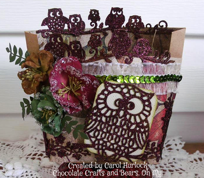 Suaje de Corte de Búho / Harvest Owl Descontinuado Cottage Cutz