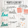 Heart &amp; Love Dies / Suajes de Corazón y Love