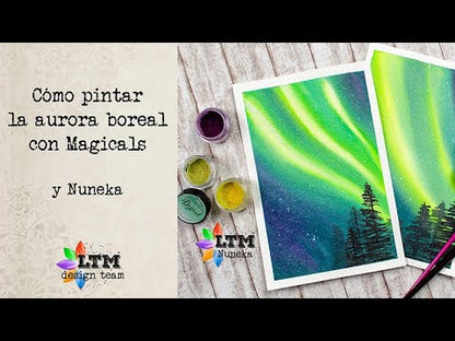 Magicals Milky Way White / Pigmento Acuarelable en Polvo Blanco Acuarela Lindy&