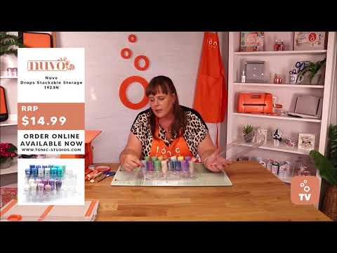 Stackable Drop Storage / Organizador de Pinturas Drop Almacenamiento y Organización Nuvo