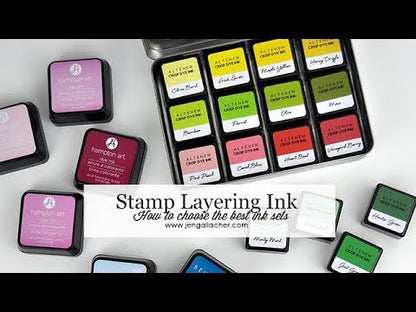 Pocketful of Sunshine Crisp Dye Ink Small Set / 4 Cojines de Tinta Amarillos Tintas Altenew