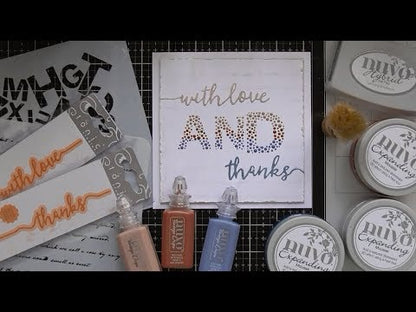 Vintage Drops Peachy Keen / Pintura 3D Peachy Keen Adornos / Embellishments Nuvo