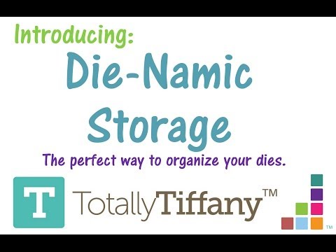 Totally-Tiffany Die-Namic Storage / Organizador Para Suajes Almacenamiento y Organización Totally Tiffany