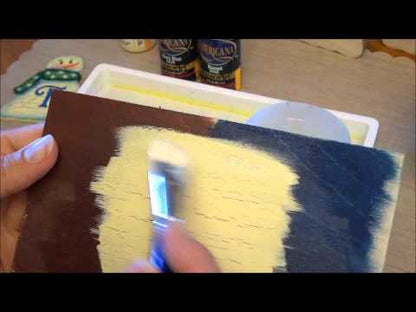 Weathered Wood Crackling Medium / Medio Craquelante de Madera Pinturas DecoArt