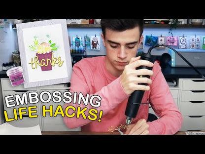 Lilac Embossing Powder / Polvo de Embossing Lila Polvos de Embossing Ranger