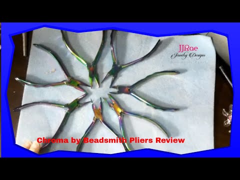 Round Concave Pliers / Pinzas Punta Redonda y Cóncava Arcoiris Herramientas Bead Smith