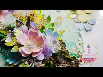 5 Petal Pointed Flower Die / Suaje de Flor de 5 Petalos con Punta Dados de Corte / Suajes / Troqueles Dress My Craft