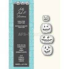 Jolly Jack O Lanterns Die Pumpkin / Suaje de Corte calabazas Halloween Descontinuado Memory Box