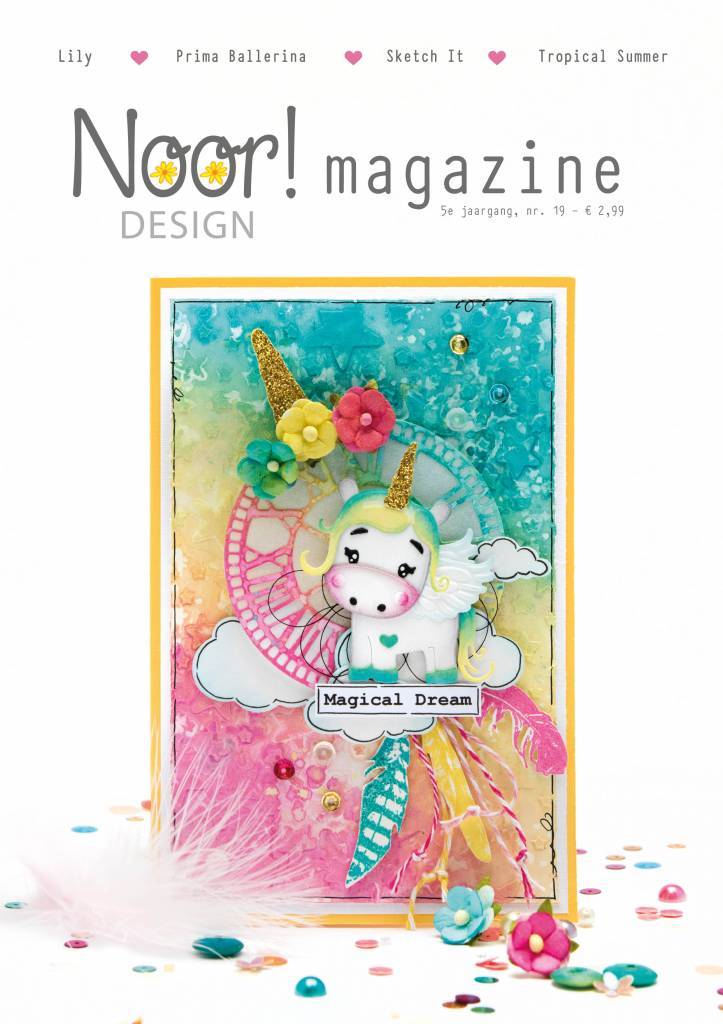 Mon Ami Unicorn Lily Dies / Suajes Unicornio Dados de Corte / Suajes / Troqueles Joy Crafts