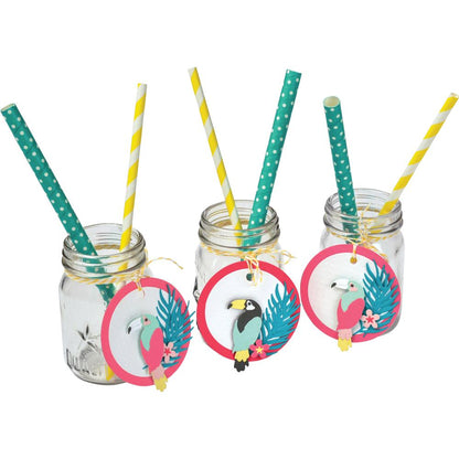 Thinlits Jungle Shadow Box Die / Suajes de Jungla Floral Descontinuado Sizzix