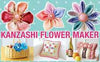 Plantilla para hacer flores de tela / Kanzashi Gathered petal small