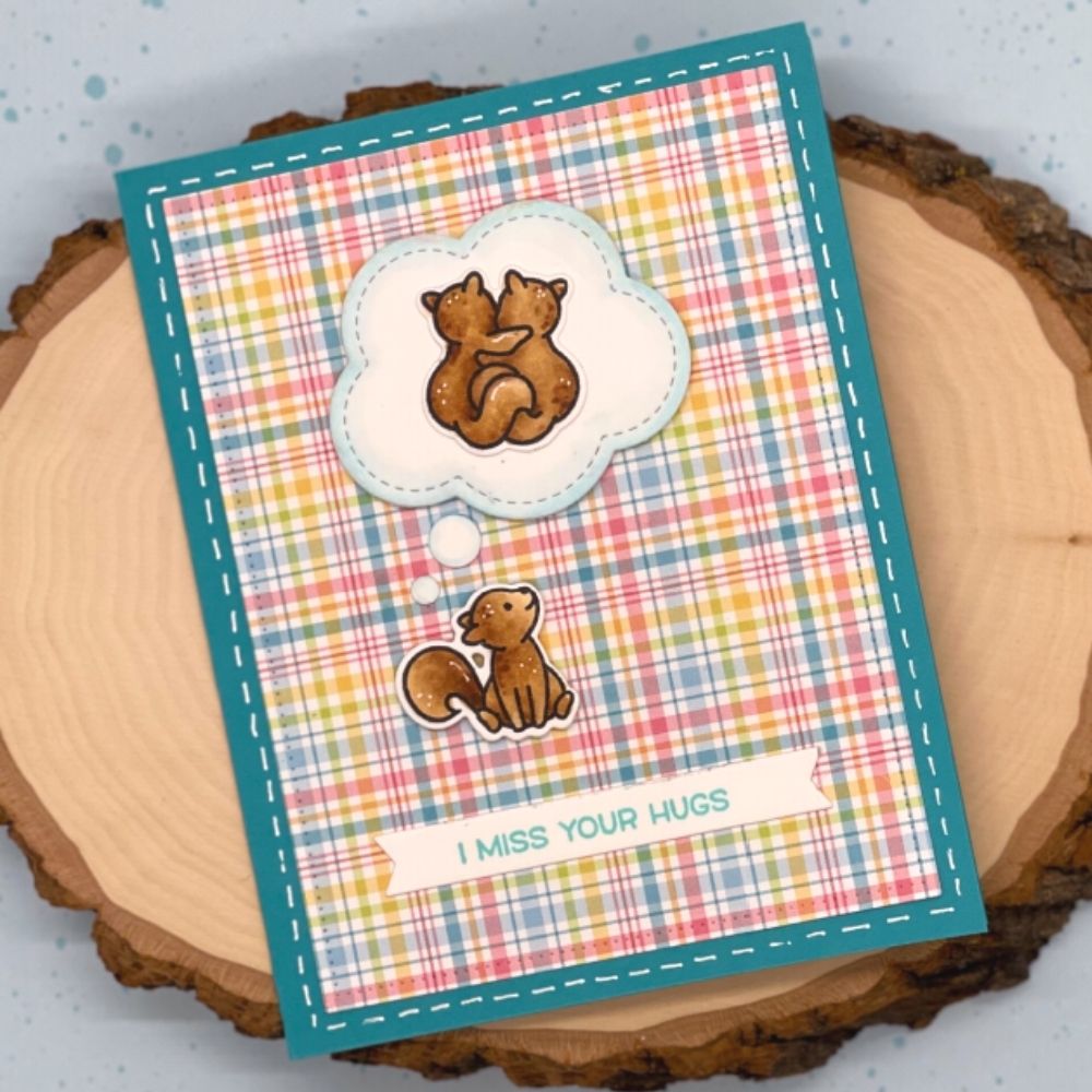 Perfectly Plaid Remix Petite Paper Pad 6" / Block de Papel Tartán 6"  Lawn Fawn
