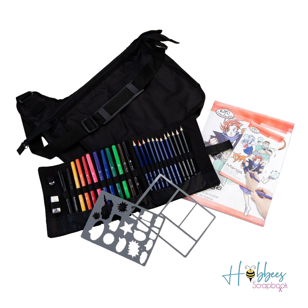 Manga Satchel Artist Pack / Set de Dibujo para Manga Descontinuado Royal Langnickel