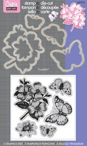 Butterflies Dies / Set de Suajes y Sellos Mariposas Descontinuado Sizzix