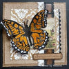 Layered Butterfly Die &amp; Embossing Folder / Suaje de Corte y Folder de Grabado de Mariposa Exotica