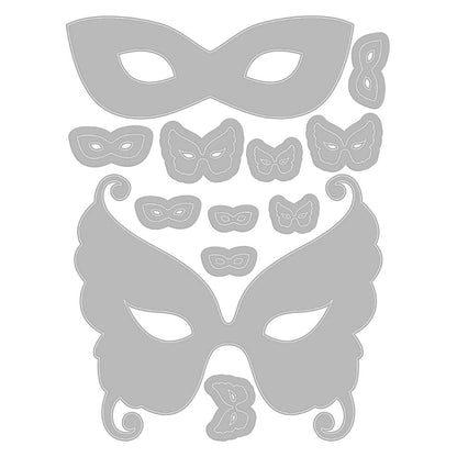 Thinlits Masquerade Die / Suaje Antifaz Descontinuado Sizzix