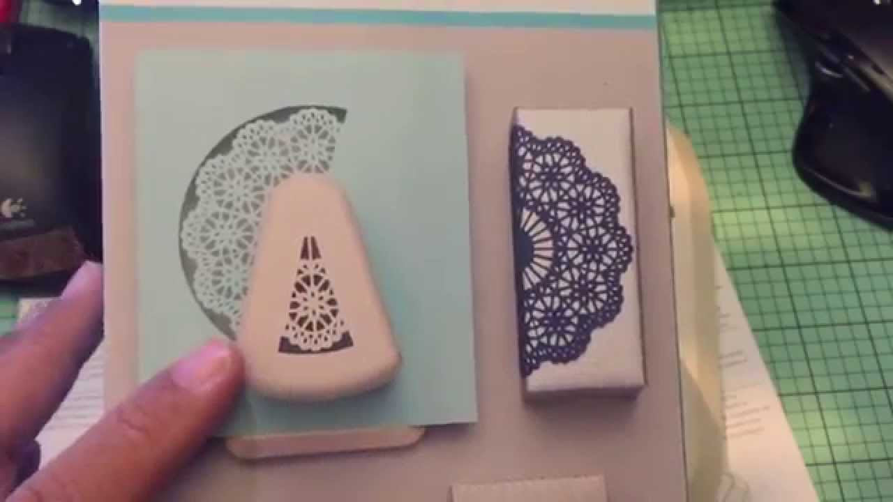 Doily Starter Set Eyelet Lace Punch / Perforadora Para Hacer Blondas Descontinuado Martha Stewart