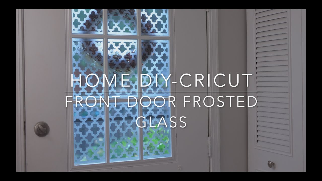 Frosted Window Cling / Vinil Para Esmerilar Vidrio  Cricut