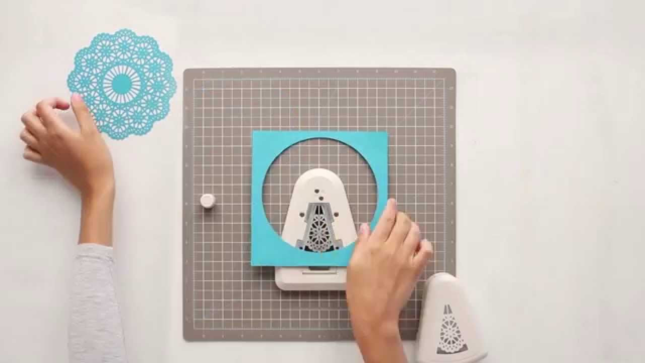 Doily Starter Set Eyelet Lace Punch / Perforadora Para Hacer Blondas Descontinuado Martha Stewart