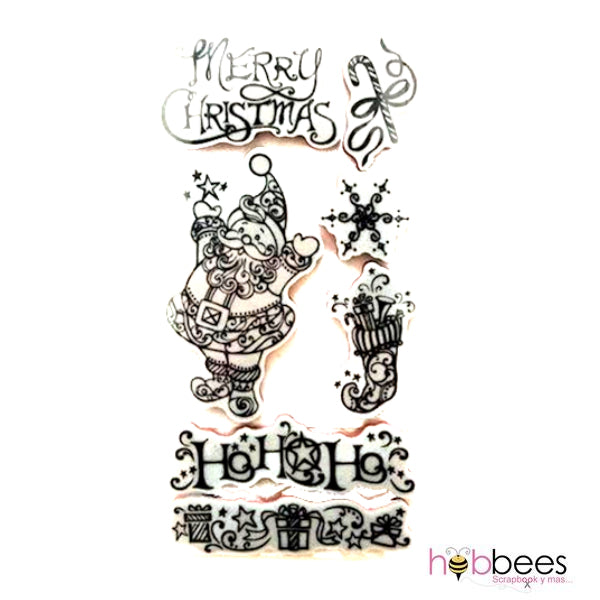 Sellos de Goma Cling Navidad / Christmas 182603 Descontinuado Recollections