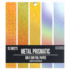 Metal Prismatic Foil Paper / Block de Paper Foil Metálico 6&quot;